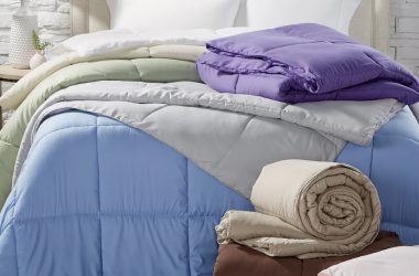 HOT! Any Size Hypoallergenic Down Alternative Comforter Just $24.99 (Reg. $120)!